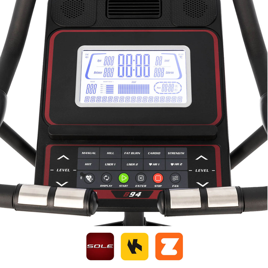 Sole b94 upright exercise bike deals